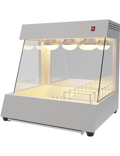 Commercial Electric Chip Scuttle &amp Warming Station Countertop 700x600x700mm | Stalwart DA-CW560