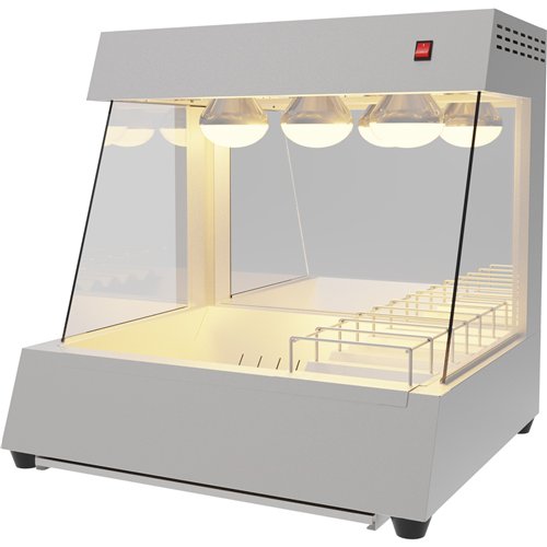 Commercial Electric Chip Scuttle &amp Warming Station Countertop 700x600x700mm | Stalwart DA-CW560