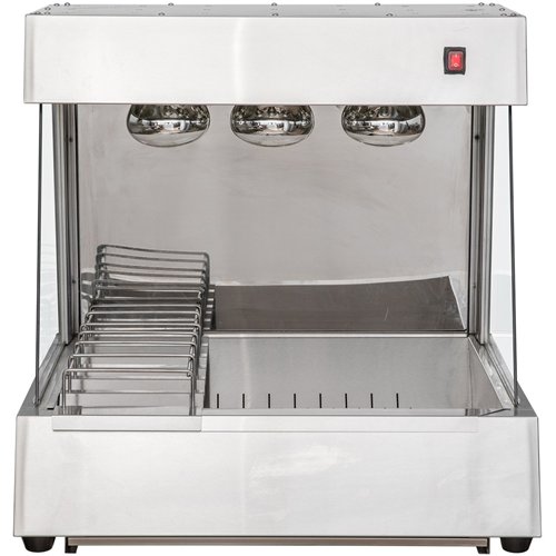 Commercial Electric Chip Scuttle &amp Warming Station Countertop 700x600x700mm | Stalwart DA-CW560