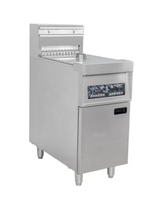 Professional Free Standing Electric Fryer Single Tank 28L 400x800x1100 mm | Stalwart DA-EF9C
