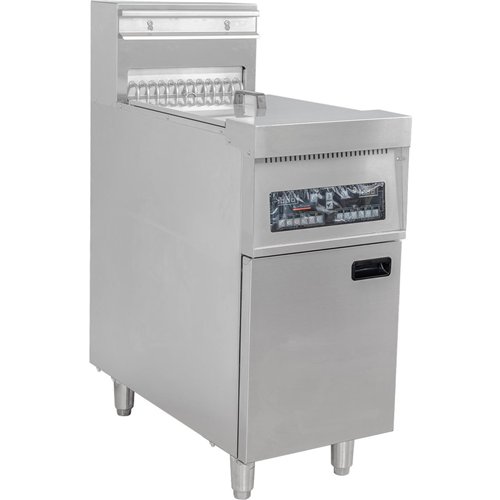 Professional Free Standing Electric Fryer Single Tank 28L 400x800x1100 mm | Stalwart DA-EF9C