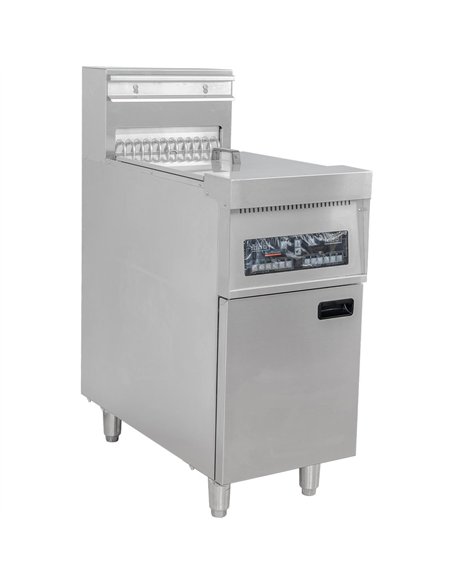 Professional Free Standing Electric Fryer Single Tank 28L 400x800x1100 mm | Stalwart DA-EF9C