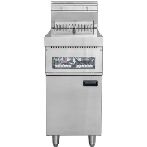 Professional Free Standing Electric Fryer Single Tank 28L 400x800x1100 mm | Stalwart DA-EF9C