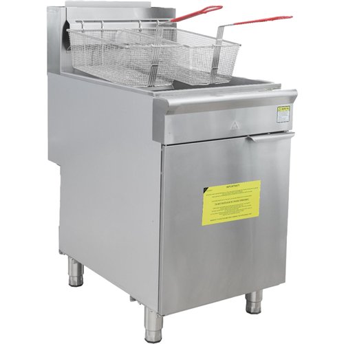 Professional Free Standing Gas Fryer Single Tank 44.0L 533x868x1145mm | Stalwart DA-GF5