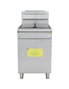 Professional Free Standing Gas Fryer Single Tank 44.0L 533x868x1145mm | Stalwart DA-GF5 2