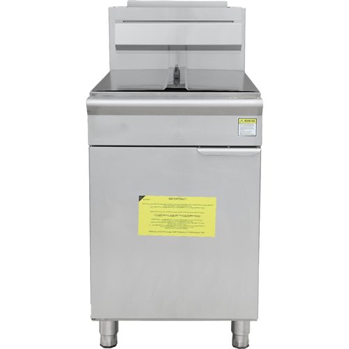 Professional Free Standing Gas Fryer Single Tank 44.0L 533x868x1145mm | Stalwart DA-GF5