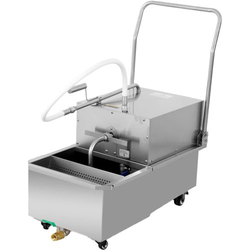 Commercial Mobile Oil Filter Cart 48 Litres 440x848x965mm | Stalwart DA-LYC01