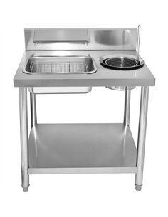 Commercial Mobile Oil Filter Cart 48 Litres 440x848x965mm | Stalwart DA-LYC01 2