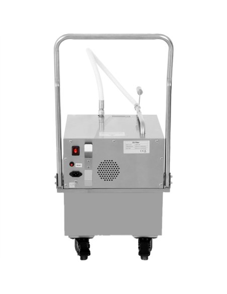 Commercial Mobile Oil Filter Cart 48 Litres 440x848x965mm | Stalwart DA-LYC01