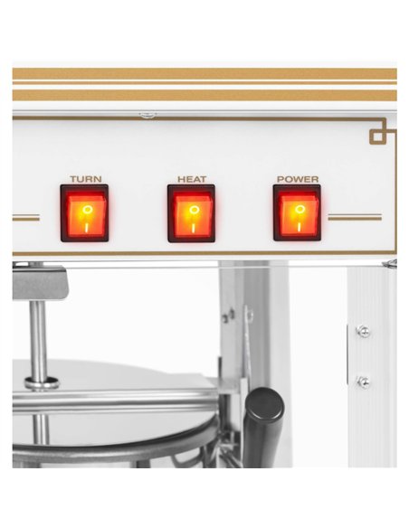 Commercial Tabletop Popcorn Maker 1.44kW 560x420x760mm | Stalwart DA-POPCORN102