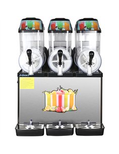 Commercial Triple Tank Slush Machine 3 x 12 Litres 600x550x790mm | Stalwart DA-SM123