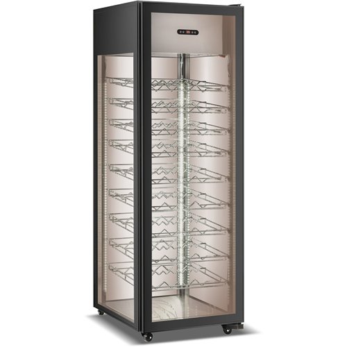 Commercial Wine Fridge 400L 81 Bottles 650x650x1894mm Brown | Stalwart DA-CL400L2BROWN