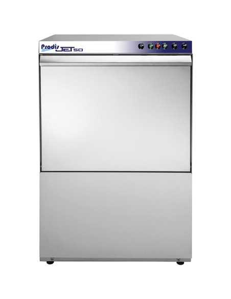 Prodis JET50D, 500mm Cabinet Dishwasher, Gravity Drain