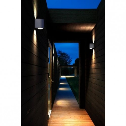 Nordlux Canto 2 Outdoor Wall Light Grey