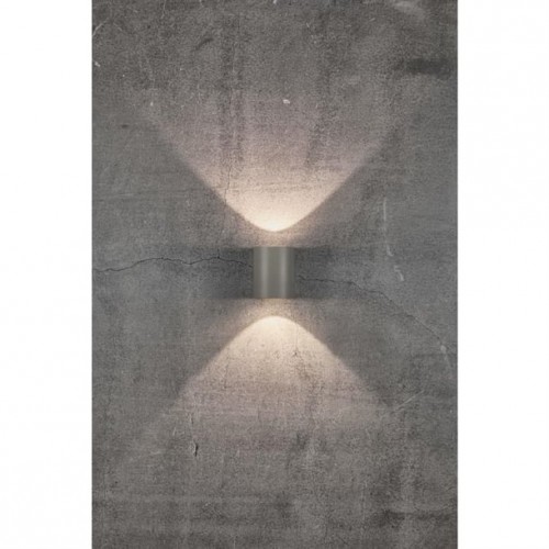 Nordlux Canto 2 Outdoor Wall Light Grey