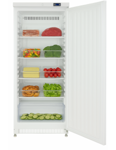 600lt Commercial Refrigerator Upright cabinet Single door White | Stalwart DA-DWR600W 2