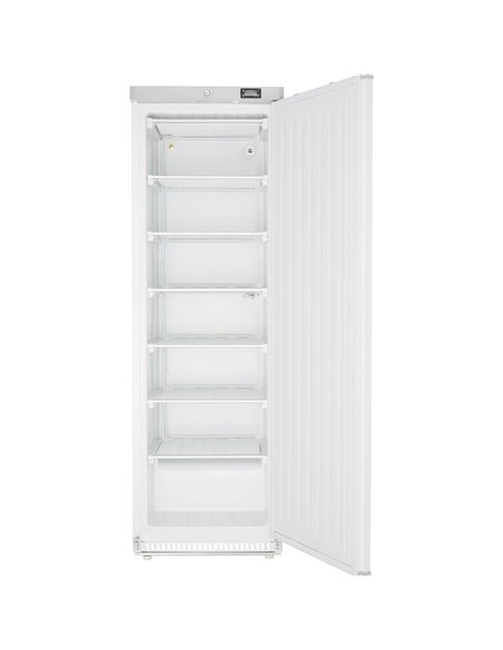 400lt Commercial Freezer Upright cabinet White Single door | Stalwart DA-DWF400W