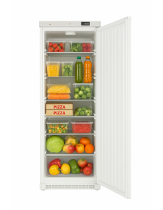 400lt Commercial Freezer Upright cabinet White Single door | Stalwart DA-DWF400W 2