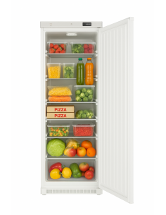 400lt Commercial Freezer Upright cabinet White Single door | Stalwart DA-DWF400W 2