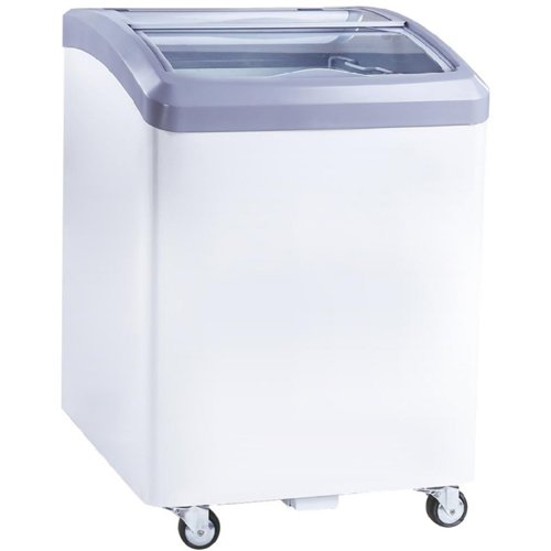 Commercial Horizontal Display Freezer 164 Litres 2 Glass Doors 625x710x910mm Ventilated Cooling | Stalwart DA-KOBE212
