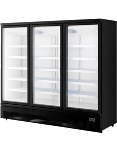 Commercial Triple Door Display Showcase Freezer 1890x730x1980mm | Stalwart DA-BLUEL312