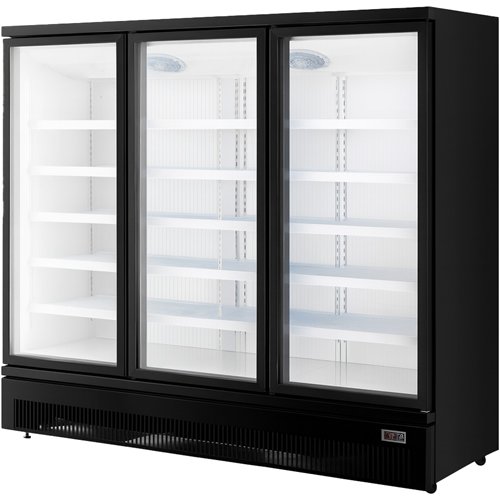 Commercial Triple Door Display Showcase Freezer 1890x730x1980mm | Stalwart DA-BLUEL312