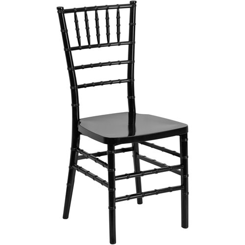 Resin Chiavari Chair Black | Stalwart DA-AX532
