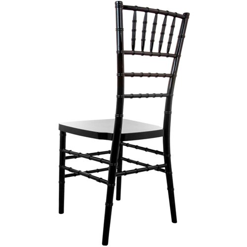 Resin Chiavari Chair Black | Stalwart DA-AX532