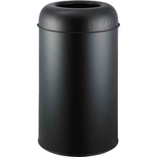 Commercial Open-Top Waste Bin 50 Litres Black | Stalwart DA-JY980050LBLACK
