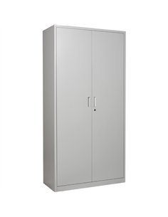 Professional Double Door Filing Cabinet 900x390x1800mm Gray | Stalwart DA-HDW02GRAY