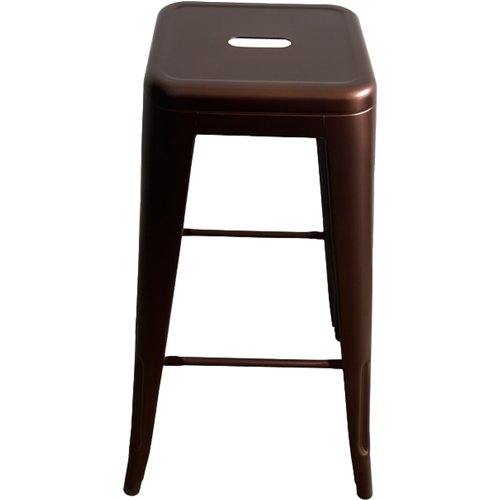 Industrial Bar Stool Bronze Finish 310x310x770mm | Stalwart DA-HYX504BRONZE