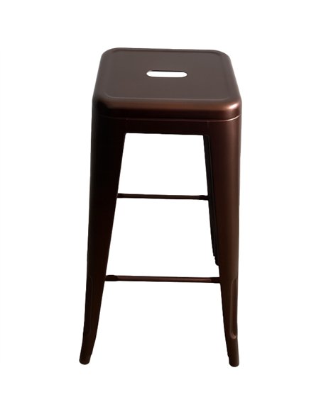 Industrial Bar Stool Bronze Finish 310x310x770mm | Stalwart DA-HYX504BRONZE