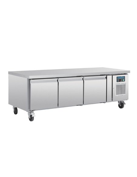 Polar U-Series Triple Door Chef Base Counter Fridge
