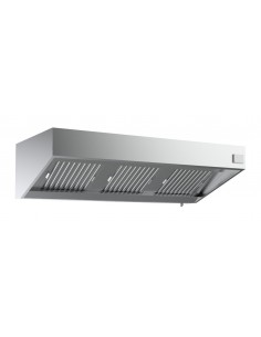 Stalwart Complete Compact Commercial Extraction Canopy Hood – 3000mm X 1100mm x 540mm Wide Includes Fan, Controller and Motor