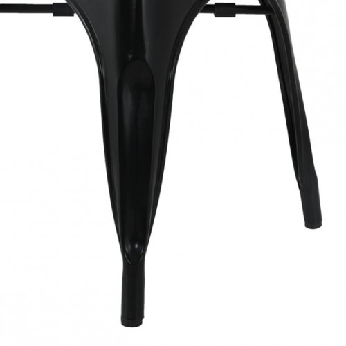 Bolero Bistro Curve Armchairs Black...