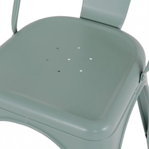 Bolero Bistro Metal Chairs Olive...