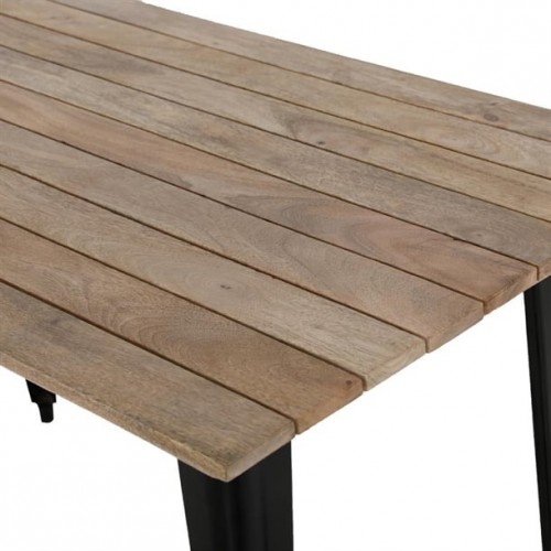 Bolero Bistro Dining Table Slatted...