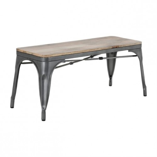 Bolero Bistro Indoor Bench Mango Wood...