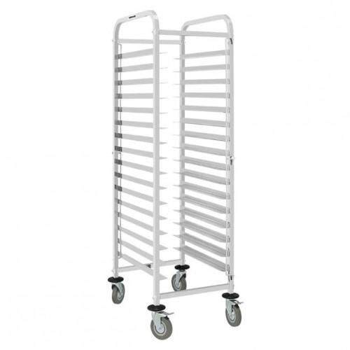 Vogue 16 Patisserie Tray Racking Trolley