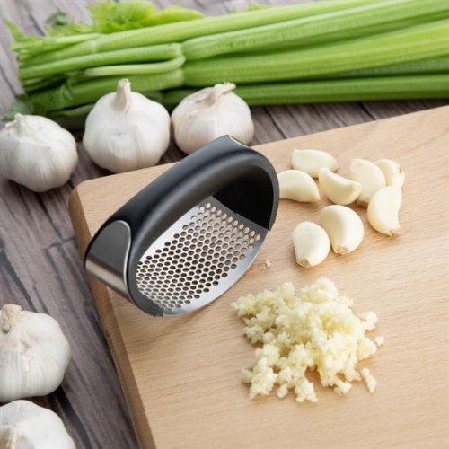 Nisbets Essentials Curved Garlic Press