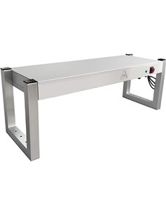Commercial Quartz Lamp Heating Gantry Single Tier 900x300x325mm | Stalwart DA-VST091H