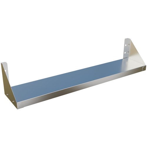 Commercial Wall Shelf Stainless Steel 1000x200x200mm | Stalwart DA-WS1000200