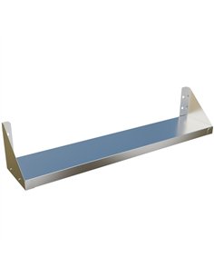 Commercial Wall Shelf Stainless Steel 1000x300x200mm | Stalwart DA-WS1000300