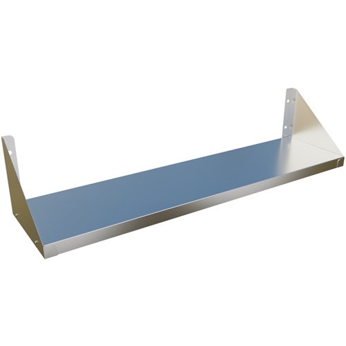 Commercial Wall Shelf Stainless Steel 1200x300x200mm | Stalwart DA-WS1200300
