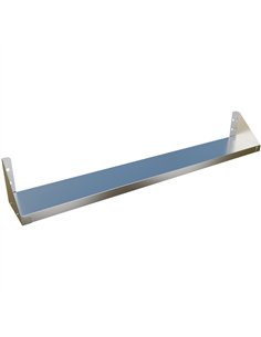 Commercial Wall Shelf Stainless Steel 1400x200x200mm | Stalwart DA-WS1400200