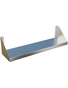 Commercial Wall Shelf Stainless Steel 800x200x200mm | Stalwart DA-WS800200