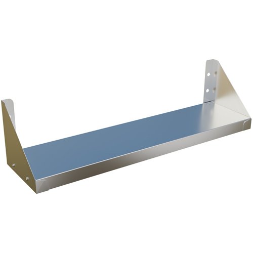 Commercial Wall Shelf Stainless Steel 800x200x200mm | Stalwart DA-WS800200