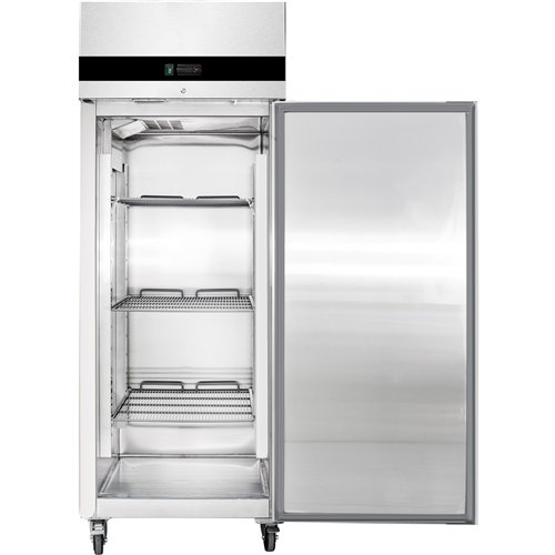 Commercial Stainless Steel Upright Refrigerator Cabinet Single Door 650L 740x830x2010mm | Stalwart DA-BLUEINOX22