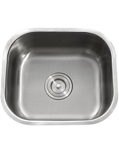 Stainless Steel Sink Single Bowl 440x380x160mm | Stalwart DA-YNG208