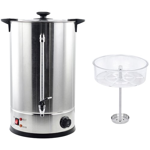 Commercial Double wall Coffee Urn with Boil-dry protection 10 litres 1.6kW | Stalwart DA-VICWBQ10
